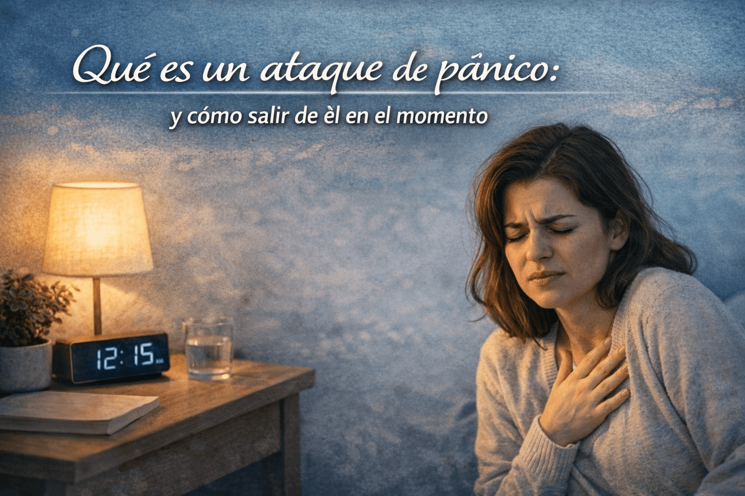 Qué es un ataque de pánico y cómo salir de él en el momento